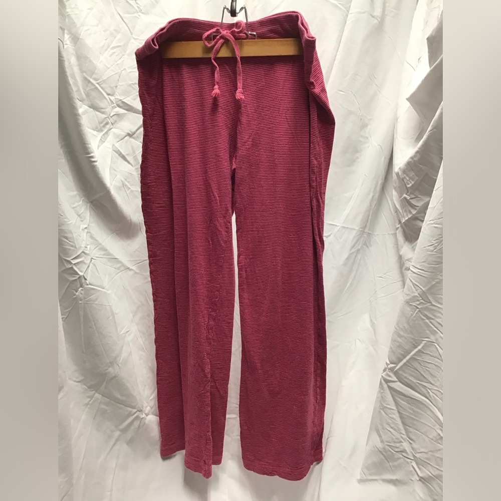 Dark Rose & Pink Striped Lounge Pants